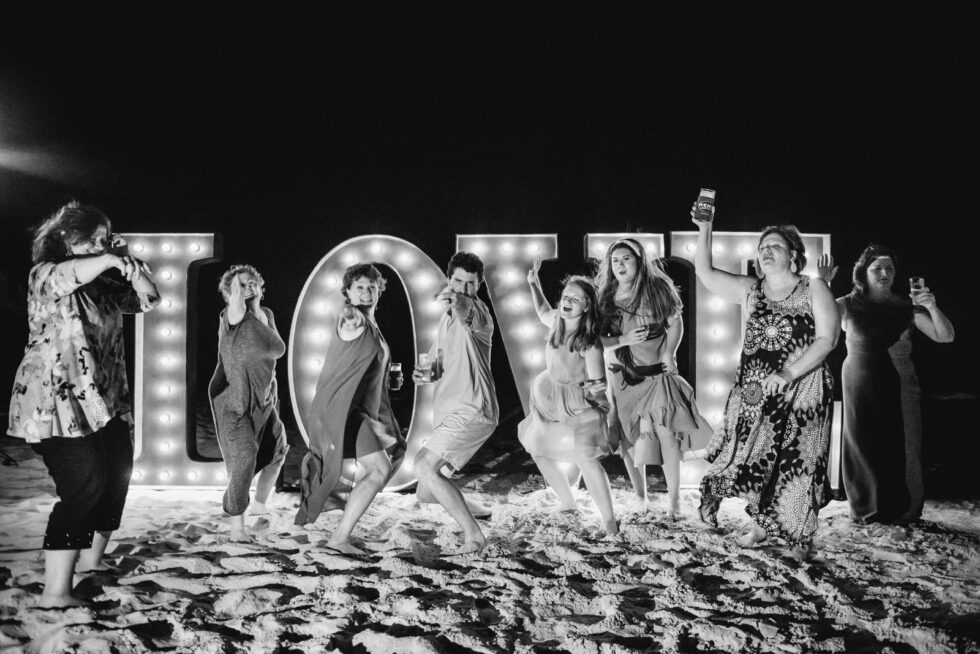 Lighting Up the Night: Disco Magic for Your Oaxaca Wedding Party