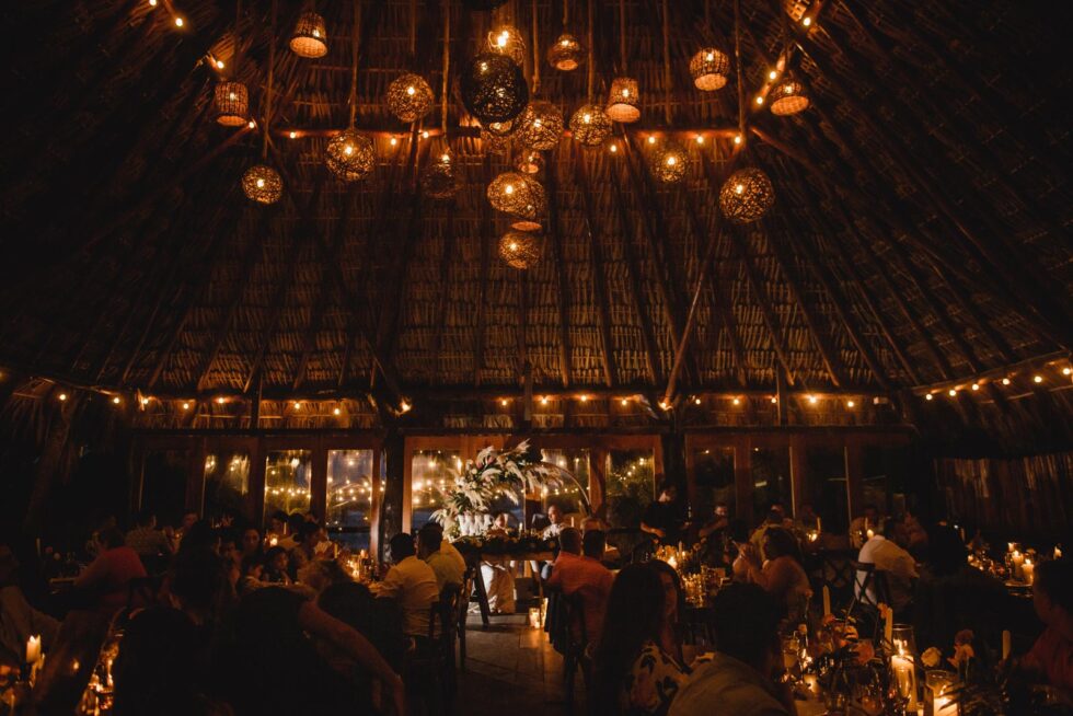 Whimsical Fairy Lights: Enchanting Oaxaca Reception Ideas